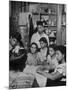 Family of Immigrants from Puerto Rico-null-Mounted Photographic Print