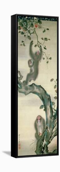 Family of Monkeys in a Tree-null-Framed Stretched Canvas