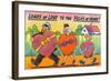 Family of Three Holding Huge Candy Boxes in Heart Shapes-Lantern Press-Framed Art Print