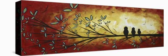 Family of Three-Megan Aroon Duncanson-Stretched Canvas