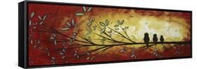 Family of Three-Megan Aroon Duncanson-Framed Stretched Canvas