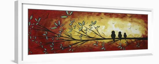 Family of Three-Megan Aroon Duncanson-Framed Giclee Print