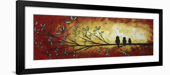 Family of Three-Megan Aroon Duncanson-Framed Giclee Print