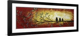 Family of Three-Megan Aroon Duncanson-Framed Giclee Print