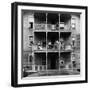 Family on Balcony of Apartment Building-Gordon Parks-Framed Photographic Print