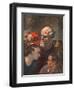 Family on the Barricades-Honoré Daumier-Framed Giclee Print