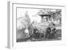 Family Outing in Central Park-null-Framed Photographic Print