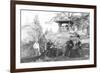 Family Outing in Central Park-null-Framed Photographic Print