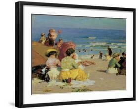 Family Outing-Edward Henry Potthast-Framed Art Print