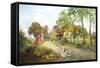 Family Outing-Henry John Yeend King-Framed Stretched Canvas
