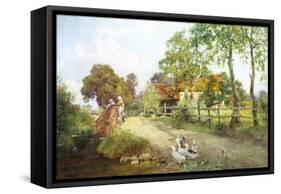 Family Outing-Henry John Yeend King-Framed Stretched Canvas