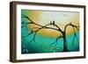 Family Perch-Megan Aroon Duncanson-Framed Premium Giclee Print