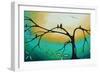 Family Perch-Megan Aroon Duncanson-Framed Art Print