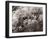 Family Picnic in the Countryside-null-Framed Photographic Print