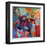 Family Picnic-Susse Volander-Framed Art Print