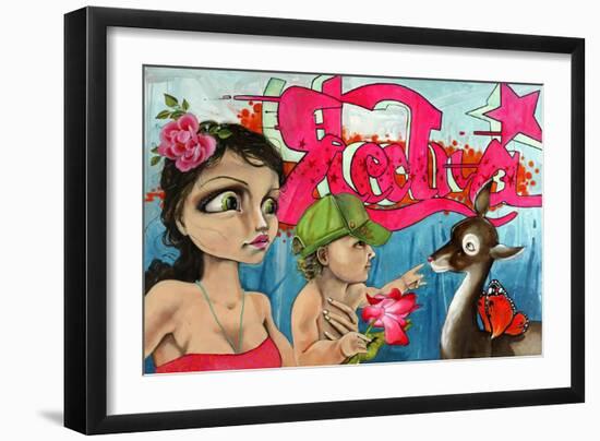 Family Picture-Coco Electra-Framed Art Print