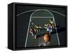 Family Playing Basketball Together-Bill Bachmann-Framed Stretched Canvas