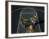 Family Playing Basketball Together-Bill Bachmann-Framed Photographic Print