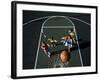 Family Playing Basketball Together-Bill Bachmann-Framed Photographic Print