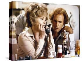 FAMILY PLOT, 1976 directed by ALFRED HITCHCOCK Barbara Harris / Bruce Dern (photo)-null-Stretched Canvas