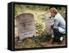 FAMILY PLOT, 1976 directed by ALFRED HITCHCOCK Bruce Dern (photo)-null-Framed Stretched Canvas