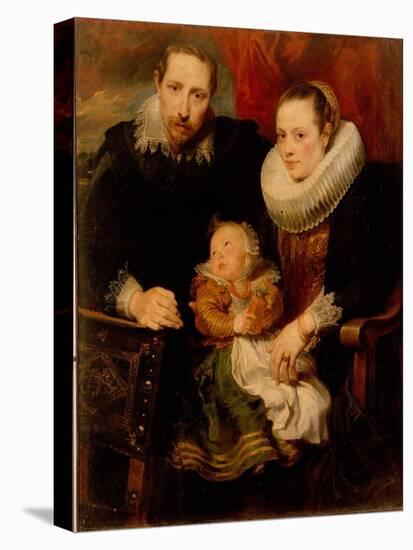 Family Portrait, 1621-Sir Anthony Van Dyck-Stretched Canvas