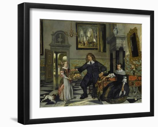 Family Portrait, 1678-Emanuel de Witte-Framed Giclee Print