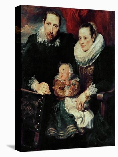 Family Portrait, Around 1621-Sir Anthony Van Dyck-Stretched Canvas