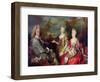 Family Portrait, C.1710-Nicolas de Largilliere-Framed Giclee Print