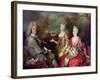 Family Portrait, C.1710-Nicolas de Largilliere-Framed Giclee Print