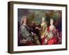 Family Portrait, C.1710-Nicolas de Largilliere-Framed Giclee Print