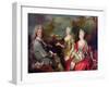 Family Portrait, C.1710-Nicolas de Largilliere-Framed Giclee Print