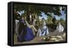Family Portrait, c.1867-Frederic Bazille-Framed Stretched Canvas