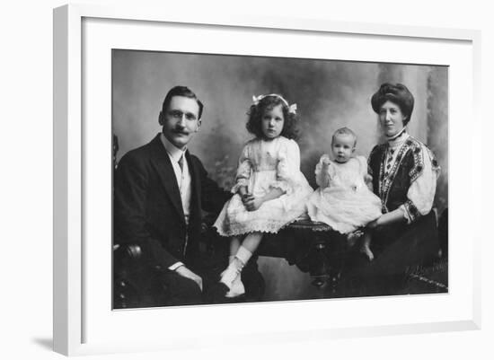Family Portrait, C1900s-C1910S-null-Framed Photographic Print