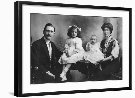 Family Portrait, C1900s-C1910S-null-Framed Photographic Print