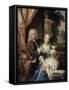 Family Portrait of Isaac Parker-Philip van Dijk-Framed Stretched Canvas