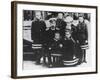 Family Portrait of Russian Tsar Nicholas Ii and Tsarina Alexandra with Their Children-null-Framed Premium Photographic Print