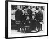 Family Portrait of Russian Tsar Nicholas Ii and Tsarina Alexandra with Their Children-null-Framed Premium Photographic Print