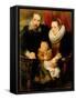 Family Portrait-Sir Anthony Van Dyck-Framed Stretched Canvas