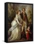 Family Portrait-Angelica Kauffmann-Framed Stretched Canvas