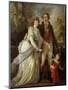 Family Portrait-Angelica Kauffmann-Mounted Premium Giclee Print