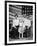 Family Pose in Front of American Flag, Ca. 1898-null-Framed Photographic Print