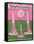 Family Practising Gymnastics, Cover of 'Simplicissimus' Magazine, 21st May 1928-null-Framed Stretched Canvas