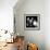 Family Preparing Fish and Pasta-null-Framed Photo displayed on a wall