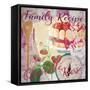 Family Recipe Charlotte Russe-Cora Niele-Framed Stretched Canvas