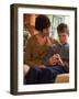 Family Relationships, Mother and Son-null-Framed Photographic Print