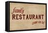 Family Restaurant-PI Studio-Framed Stretched Canvas