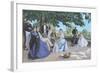 Family Reunion, 1867-Frederic Bazille-Framed Giclee Print