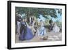 Family Reunion, 1867-Frederic Bazille-Framed Giclee Print