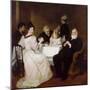 Family Reunion at the Home of Madame Adolphe Brisson-Marcel André Baschet-Mounted Giclee Print